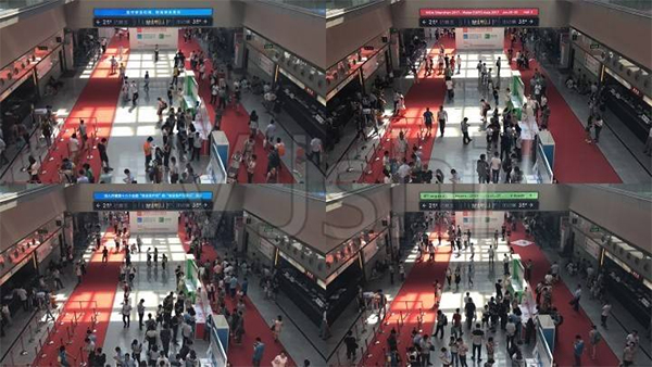 展會人流走向，圖源網絡