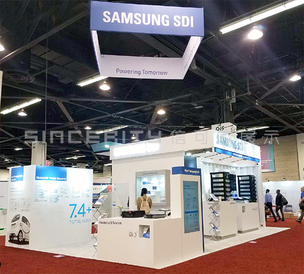 信可威展臺設(shè)計效果圖 信可威展臺設(shè)計效果圖