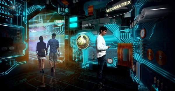 宇宙藝術(shù)主題展廳概念設(shè)計方案