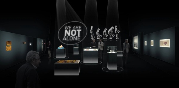 宇宙藝術(shù)主題展廳概念設(shè)計方案