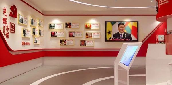 黨群服務(wù)中心展廳設(shè)計(jì)傳承弘揚(yáng)紅色精神！