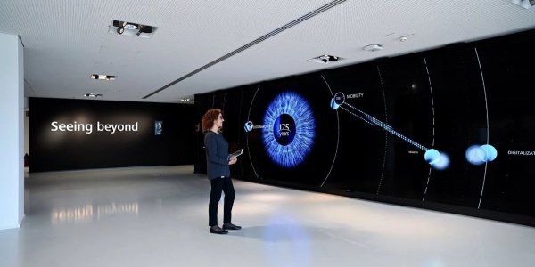 光學設備展廳設計案例分享