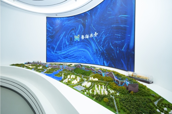 珠三角配水工程的靈山島展廳設計