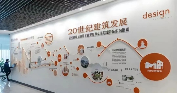 形象墻成為傳遞企業魅力的超級媒介！