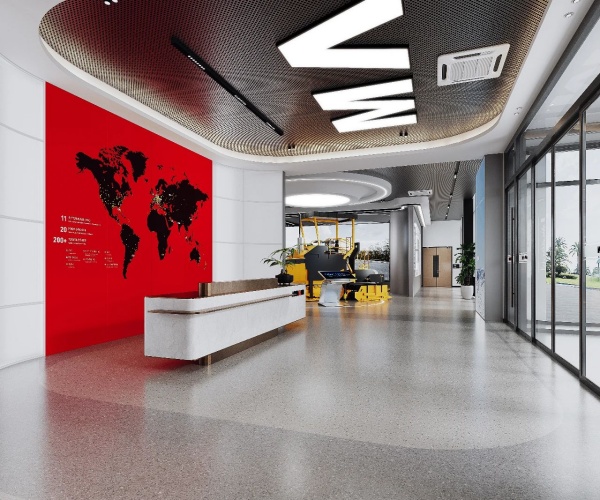 工程機械展廳設計