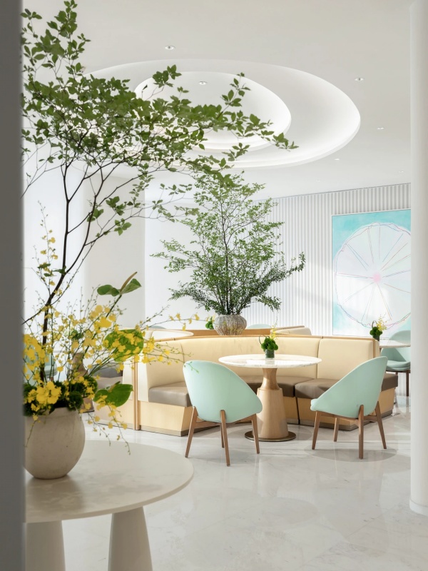 醫院國際醫療辦公室展廳設計