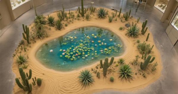 展廳設計自然萬象集海洋、森林、雨林、沙漠展廳的沉浸式奔赴