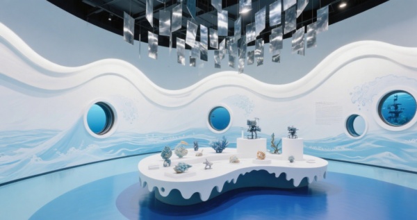 展廳設計自然萬象集海洋、森林、雨林、沙漠展廳的沉浸式奔赴