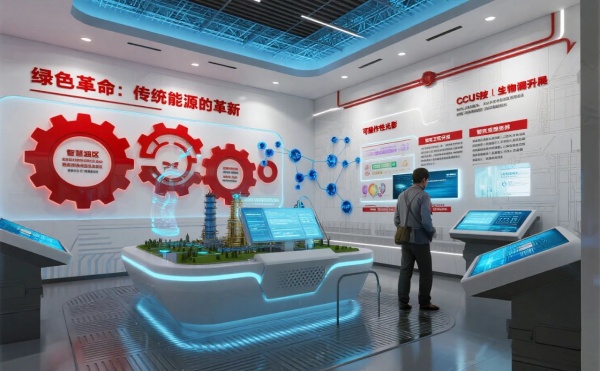 石油新能源展廳設計的“能源大腦”有多強？