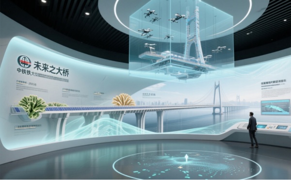 中鐵橋梁勘測展廳設計