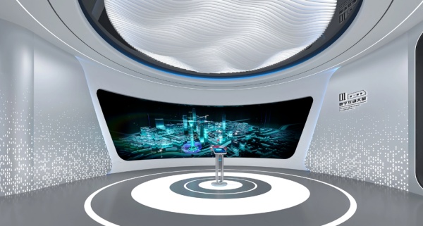 展廳序廳的“互動開關”，開啟沉浸式體驗序章