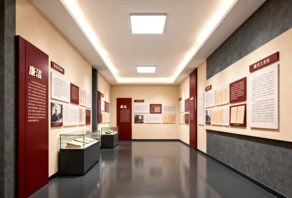 廉潔文化展廳怎么建？這套 “沉浸式 + 互動感”設計方案太贊了！