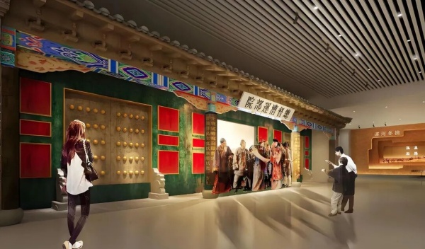 明清展覽場景設(shè)計